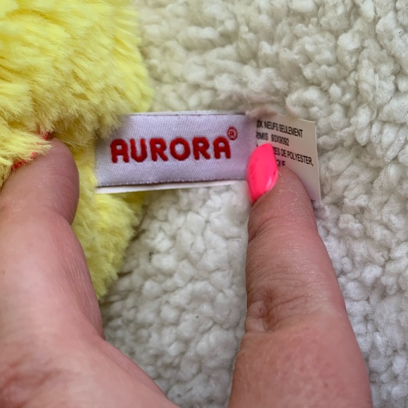 AURORA World 10 inch Taddle Toes Flapper Easter Chick Plush Stuffed Animal Toy - Picture 7 of 8